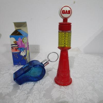 Sale Photo Thumbnail #90: Whistle is Electric Pre-shave lotion, Gas is Deep Woods after shave.