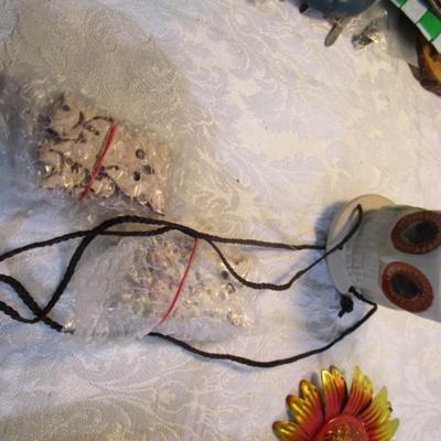 Sale Photo Thumbnail #106: Hummingbird wind chimes are solar lit. See pictures