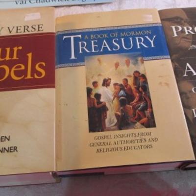Sale Photo Thumbnail #197: Prophets and Apostles of the Last Dispensation, Book of Mormon Treasury, Verse By Verse The Four Gospels