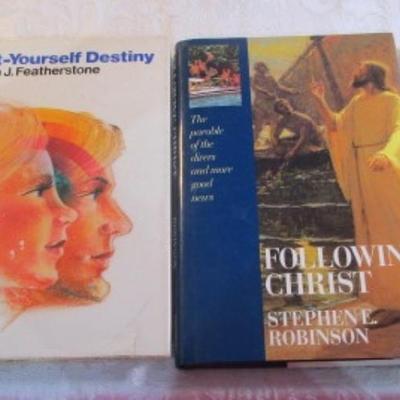 Sale Photo Thumbnail #216: Book by Vaughn J. Featherstone was signed by him.  See pictures