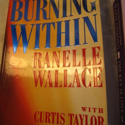 Sale Photo Thumbnail #257: Ty Detmer & Marie Osmond books are signed by the authors, See pictures