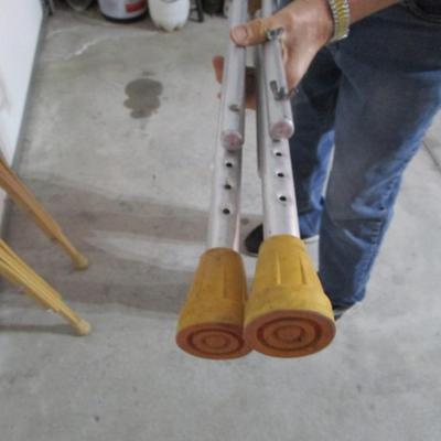 Sale Photo Thumbnail #278: 1 set is aluminum, 1 set is wood