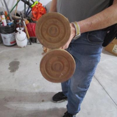 Sale Photo Thumbnail #279: 1 set is aluminum, 1 set is wood