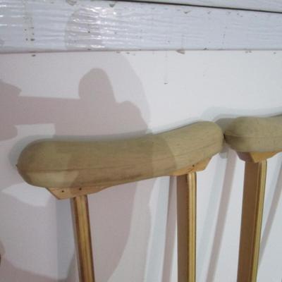 Sale Photo Thumbnail #275: 1 set is aluminum, 1 set is wood