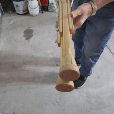 Sale Photo Thumbnail #280: 1 set is aluminum, 1 set is wood