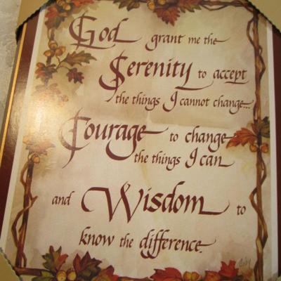 Sale Photo Thumbnail #328: The tile & each plaque has a message, See pictures