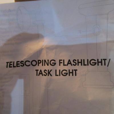 Sale Photo Thumbnail #741: Telescoping flashlight is a dual function flashlight & takes 2 C batteries not included, see pictures