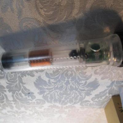 Sale Photo Thumbnail #742: Telescoping flashlight is a dual function flashlight & takes 2 C batteries not included, see pictures