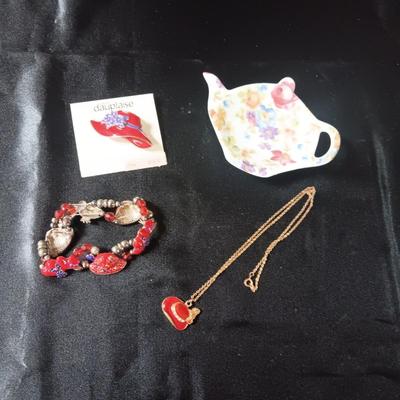 THE RED HAT CLUB JEWELRY