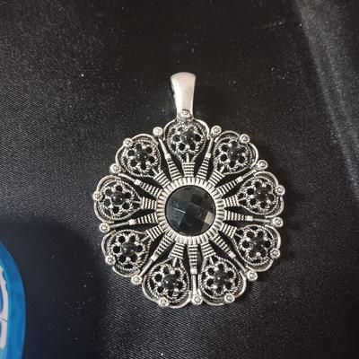 BRIGHTON CHARM BRACELET AND 2 PENDANTS