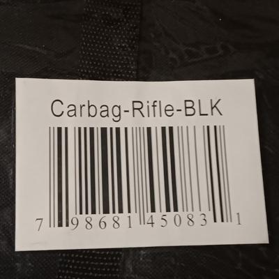 NEW DUCKS UNLIMITED RIFLE CASE AND A NEW RIFLE CARBAG