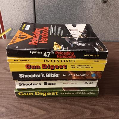 SHOOTER'S BIBLE, GUN DIGEST AND RELOADING HANDBOOK