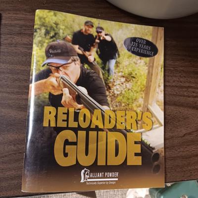 UNOPENED 12 LB DUPONT SMOKELESS POWDER, RELOADING GUIDES AND A SIEVE?