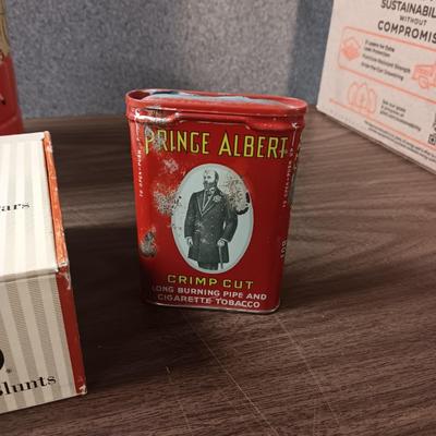 A VARIETY OF TINS, BOXES AND MORE