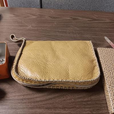 SHORT KUTT POCKET SAW, SPINNING REEL SPOOL, FISHING FLIES BOOK AND MORE