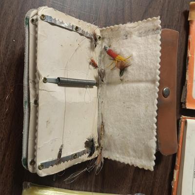 SPORT KING MODEL 150 FLY REEL, FISHING FLIES IN A BOOK, CO SPORTSMAN DETAILED MAPS AND MORE