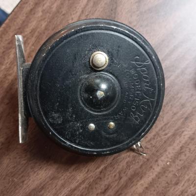 SPORT KING MODEL 150 FLY REEL, FISHING FLIES IN A BOOK, CO SPORTSMAN DETAILED MAPS AND MORE