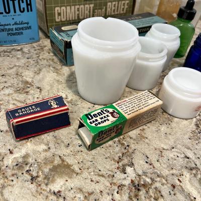 Lot 47 Vintage medical jars & stuff