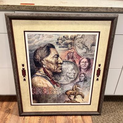 Lot 49 Native American Print