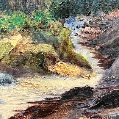 Lot 53 Mount Holy Cross Painting