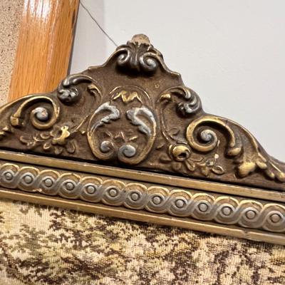 Lot 54 Peg board & Textile in frame