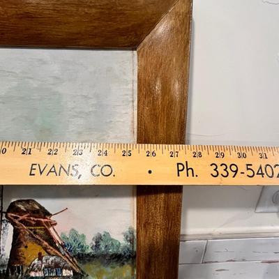 Lot 57 Dutch scene oil painting