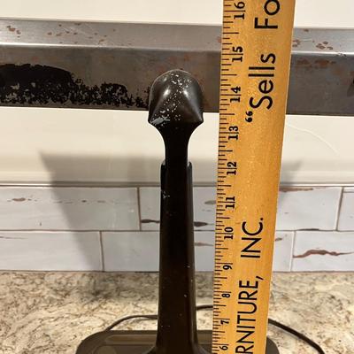 Lot 61 Vintage desk lamp w/ pen tray