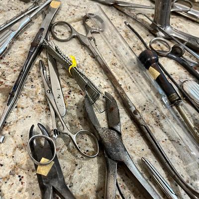 Lot 67 Antique Medical tools