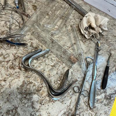 Lot 67 Antique Medical tools