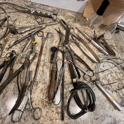Lot 67 Antique Medical tools