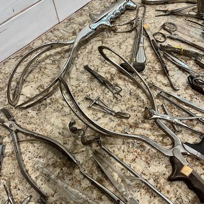 Lot 67 Antique Medical tools