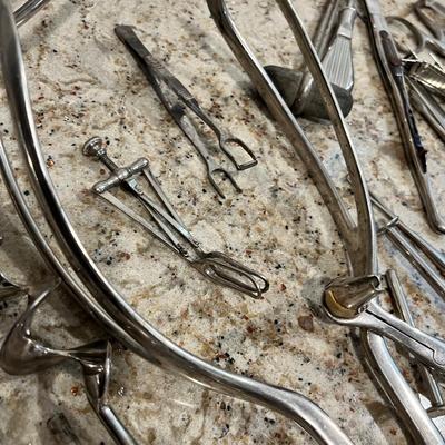 Lot 67 Antique Medical tools