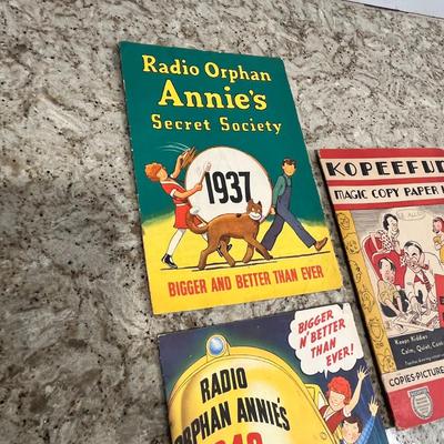Lot 71 Orphan Annie's Booklets