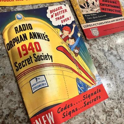 Lot 71 Orphan Annie's Booklets