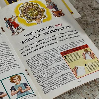 Lot 71 Orphan Annie's Booklets