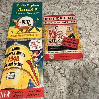 Lot 71 Orphan Annie's Booklets