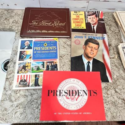 Lot 73 Books on Presidents & Ford Motors