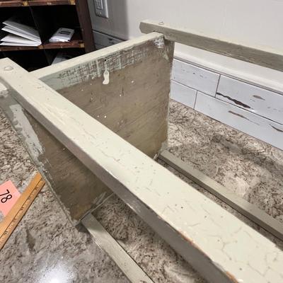 Lot 78 Vintage painted plant stand