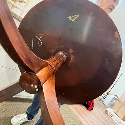 Lot 79 Duncan Phyfe 2 Tier table