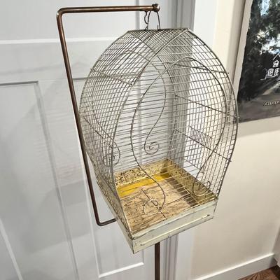 Lot 81 Bird Cage & stand