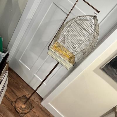 Lot 81 Bird Cage & stand