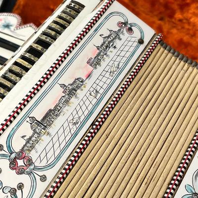 Lot 83 Great fancy MOP Italian accordion