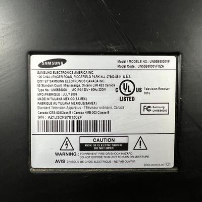 665 Samsung 55inch 1080p LED HD Flatscreen TV