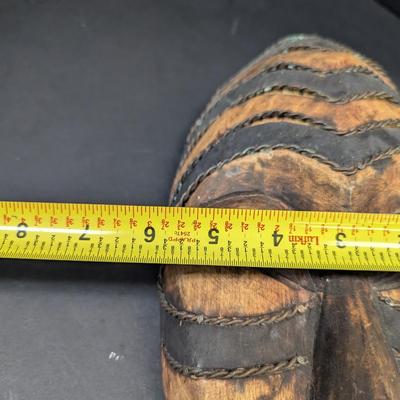 Primitive Wood Hand Carved African Mask #1