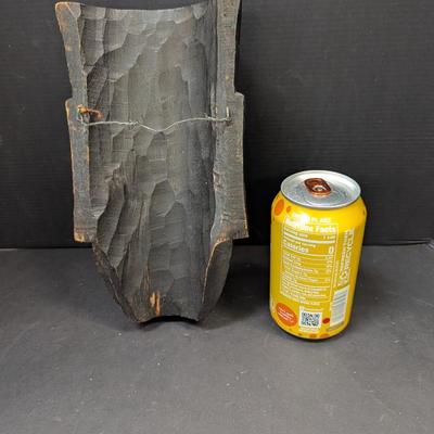 Primitive Wood Hand Carved Tribal African Mask #16