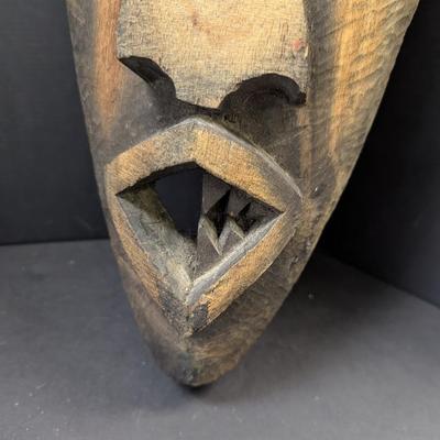Roger Francois Haitian Artist Carved Mask #17