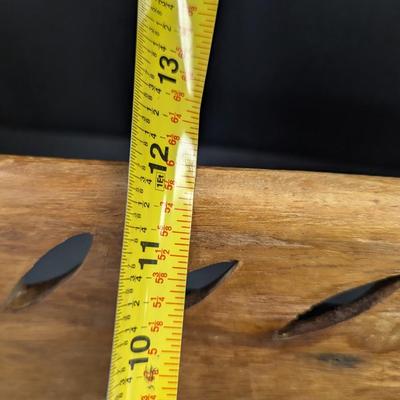 Primitive Wood Hand Carved Tribal African Mask #24