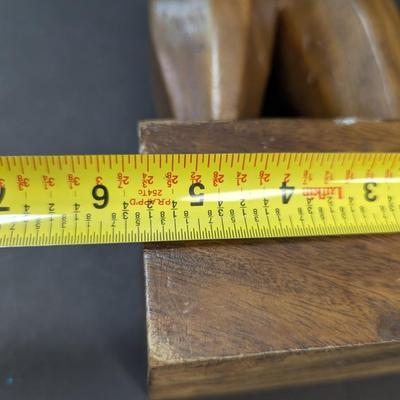 Wooden Hand Carved Figure Signed By The Artist