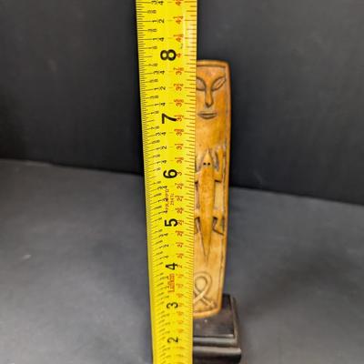 Carved Possible Wood Native American Statue