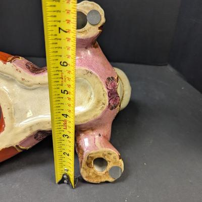 Asian Porcelain Chinese Child Crawling On The Floor